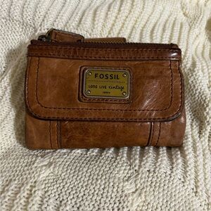 Vintage Fossil Leather wallet